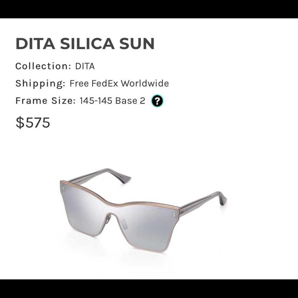 Mirrored DITA Sunglasses 😍